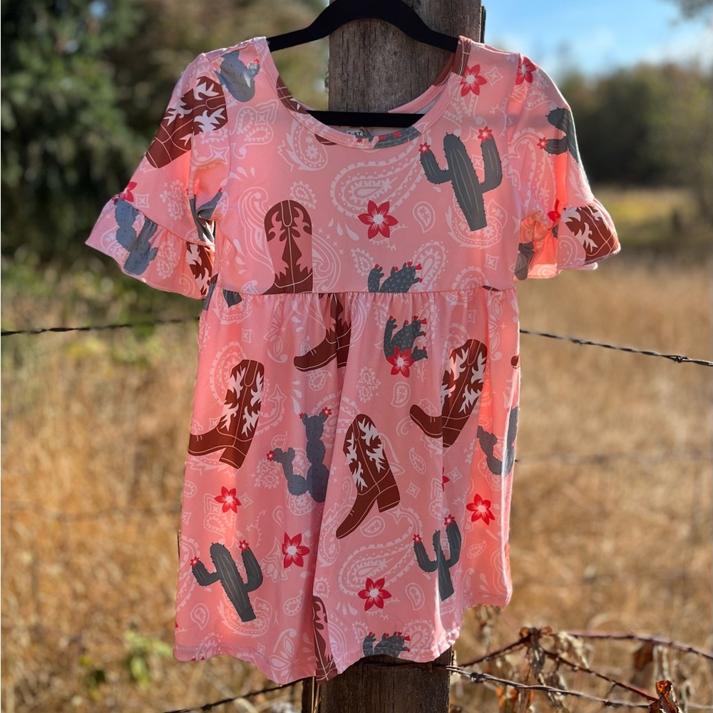 Girls western dress